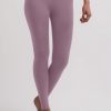 Frauen CASH-MERE.CH | Yoga Leggins Aus Recyceltem Polyester Und Hohem Bund Orchid Purple