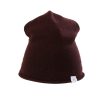 Accessoires CASH-MERE.CH | Kaschmir Beanie Zinnoberrot