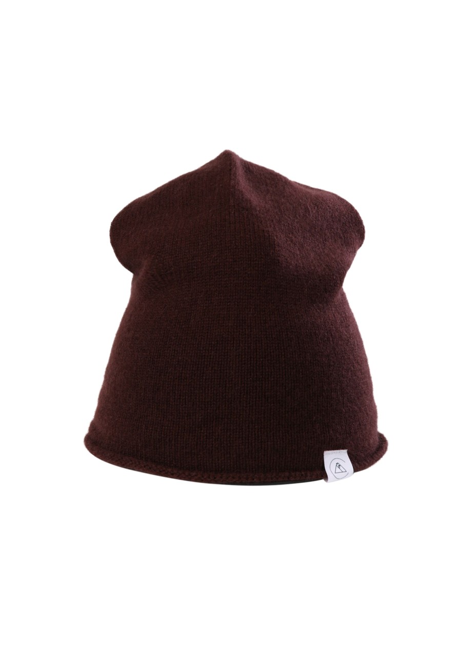 Accessoires CASH-MERE.CH | Kaschmir Beanie Zinnoberrot