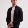 Manner CASH-MERE.CH | Kaschmir Strickjacke Cardigan Dunkel Anthrazit