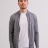 Manner CASH-MERE.CH | Kaschmir Strickjacke Cardigan Grau