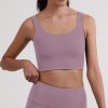 Frauen CASH-MERE.CH | Yoga Aktivity-Top Aus Recyceltem Polyester Orchid Purple