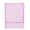 Accessoires CASH-MERE.CH | Kaschmir Decke Rosa Cyclam