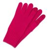 Manner CASH-MERE.CH | Kaschmir Handschuhe Touchscreen Tauglich Lipstick Rot