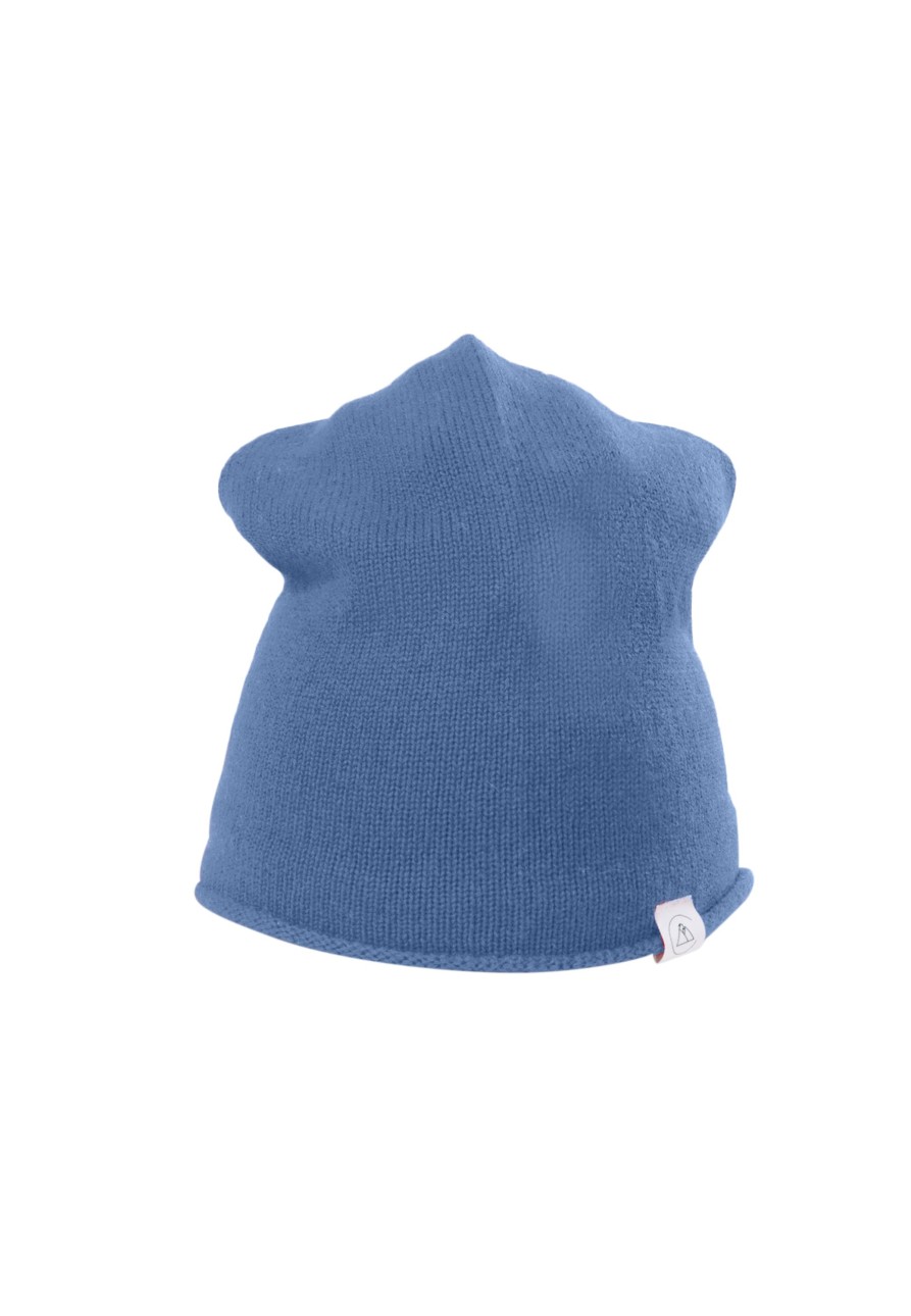 Accessoires CASH-MERE.CH | Kaschmir Beanie Hellblau