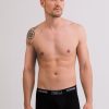 Manner CASH-MERE.CH | Kaschmir Boxershorts Schwarz